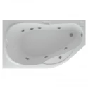 Акриловая гидромассажная ванна 170x100 см левая пневматическое управление стандартные форсунки Aquatek Таурус Акриловая гидромассажная ванна 170x100 см левая пневматическое управление стандартные форсунки Aquatek Таурус
