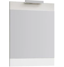 Зеркало 60х80 см со светильником сосна магия Br.02.06/SM