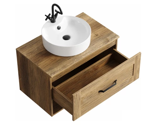 Тумба дуб балтийский 80 см Aqwella Craft CRF0108DB