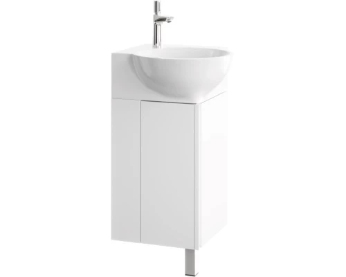 Тумба белый глянец 35,5x35,5 см Aqwella Porto POR0104WW