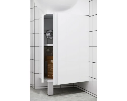 Тумба белый глянец 35,5x35,5 см Aqwella Porto POR0104WW