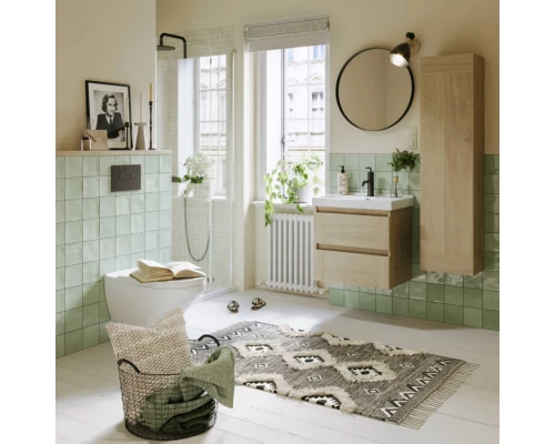 Пенал подвесной дуб давос L/R Aqwella Astrid AST0535DD