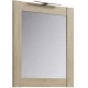 Зеркало 70х80 см с подсветкой дуб сонома Aqwella 5 Stars Symphony Sim.02.07/DS