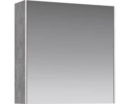 Зеркальный шкаф 61х60 см бетон светлый L/R Aqwella 5 Stars Mobi MOB0406/MOB0717BS/Z