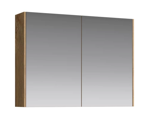 Зеркальный шкаф 80х60 см дуб балтийский Aqwella 5 Stars Mobi MOB0408/MOB0717DB/Z