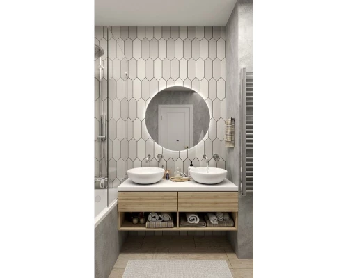 Зеркало 80x80 см Art&Max Sanremo AM-San-800-DS-F