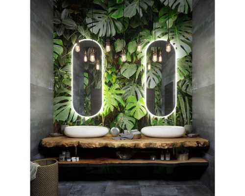 Зеркало 70x150 см Art&Max Bari AM-Bar-700-1500-DS-F-White