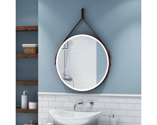 Зеркало 80x80 см Art&Max Milan AM-Mil-800-DS-F-Brown