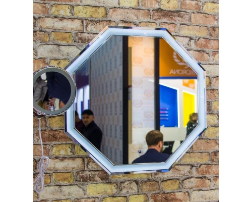 Зеркало 70x70 см Art&Max Argo AM-Arg-700-700-DS-F