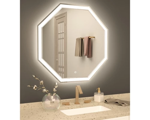 Зеркало 70x70 см Art&Max Argo AM-Arg-700-700-DS-F