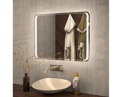 Зеркало 90x80 см Art&Max Elegant AM-Ele-900-800-DS-F