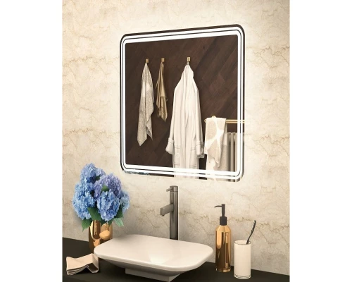 Зеркало 80x80 см Art&Max Tito AM-Tit-800-800-DS-F