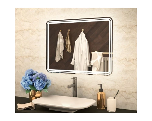 Зеркало 100x80 см Art&Max Tito AM-Tit-1000-800-DS-F