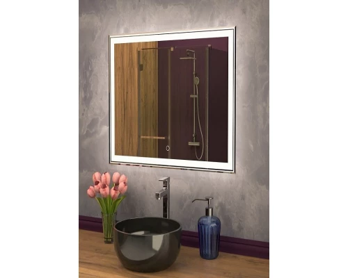 Зеркало 80x80 см Art&Max Zoe AM-Zoe-800-800-DS-F