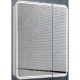 Зеркальный шкаф 80x80 см белый L Art&Max Verona AM-Ver-800-800-2D-L-DS-F