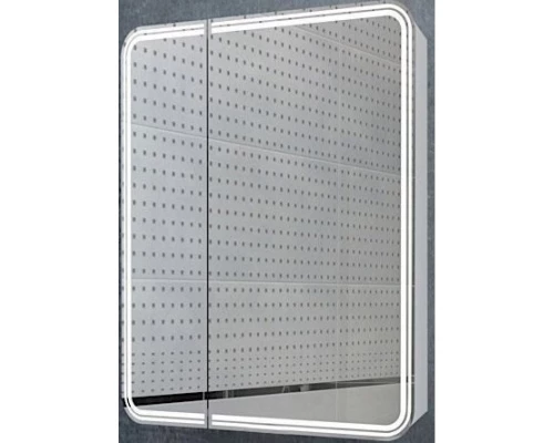 Зеркальный шкаф 80x80 см белый R Art&Max Verona AM-Ver-800-800-2D-R-DS-F