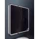Зеркальный шкаф 80x80 см белый R Art&Max Verona AM-Ver-800-800-2D-R-DS-F