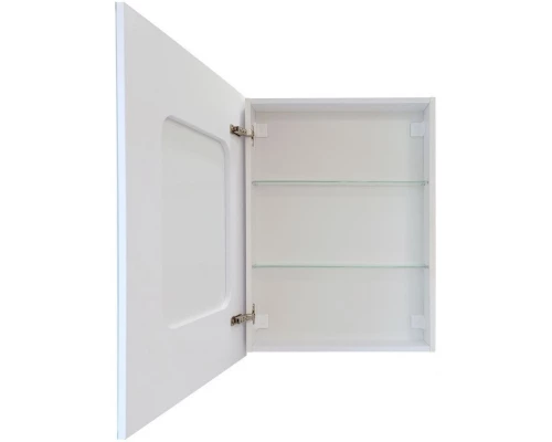 Зеркальный шкаф 60x80 см белый L Art&Max Techno AM-Tec-600-800-1D-L-DS-F