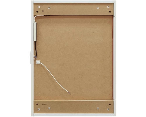 Зеркальный шкаф 60x80 см белый L Art&Max Techno AM-Tec-600-800-1D-L-DS-F