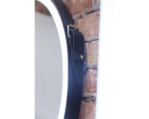 Зеркало 80x80 см Art&Max Milan AM-Mil-800-DS-F-Nero