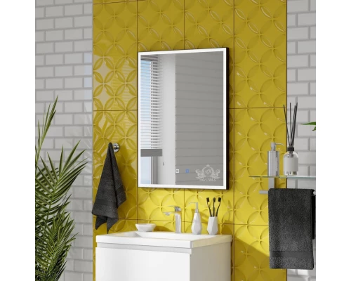 Зеркало 60x80 см Art&Max Arezzo AM-Are-600-800-DS-FC-H-Nero