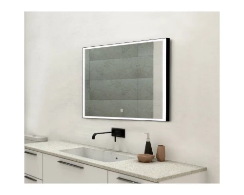 Зеркало 120x80 см Art&Max Arezzo AM-Are-1200-800-DS-FC-H-Nero