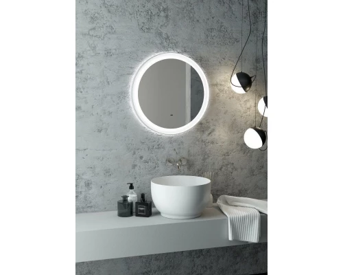 Зеркало 60x60 см Art&Max Napoli AM-Nap-600-DS-F-White