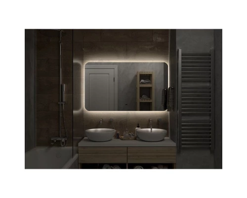 Зеркало 120x70 см Art&Max Ravenna AM-Rav-1200-700-DS-F