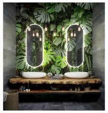 Зеркало 50x120 см Art&Max Bari AM-Bar-500-1200-DS-F-White