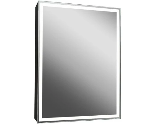 Зеркальный шкаф 60x80 см черный матовый Art&Max Techno AM-Tec-600-800-1D-DS-F-Nero