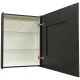 Зеркальный шкаф 60x80 см черный матовый Art&Max Techno AM-Tec-600-800-1D-DS-F-Nero