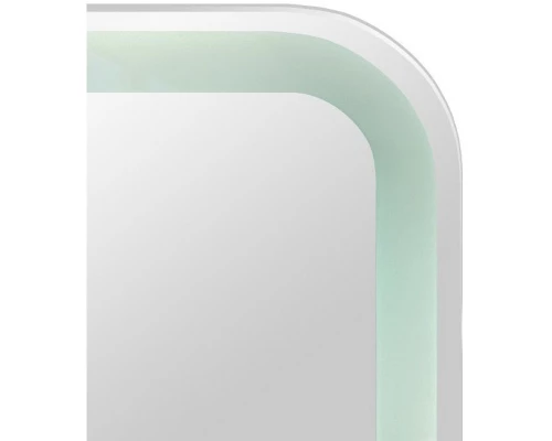 Зеркальный шкаф 60x80 см белый матовый L Art&Max Platino AM-Pla-600-800-1D-L-DS-F