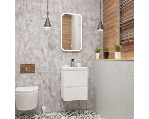 Тумба Bianco Lucido 39,6 см Art&Max Family FAMILY-400-2C-SO-BL