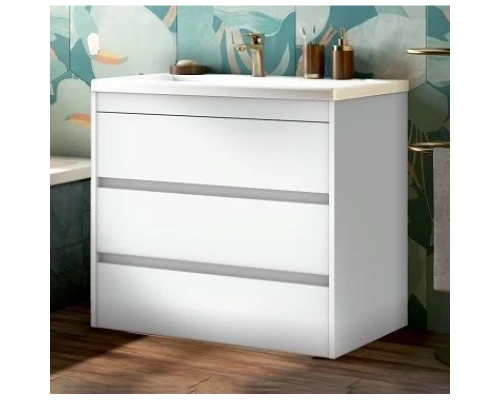 Тумба Bianco Lucido 89,6 см Art&Max Family FAMILY-900-3C-PIA-BL