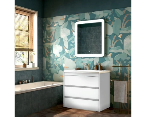 Тумба Bianco Lucido 89,6 см Art&Max Family FAMILY-900-3C-PIA-BL