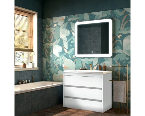 Тумба Bianco Lucido 99,6 см Art&Max Family FAMILY-1000-3C-PIA-BL