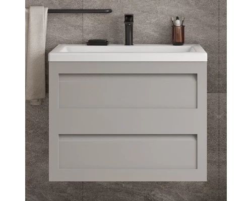 Тумба Grigio Chiaro Matt 73,6 см Art&Max Platino AM-Platino-750-2C-SO-GCM