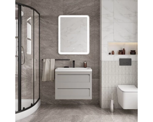 Тумба Grigio Chiaro Matt 73,6 см Art&Max Platino AM-Platino-750-2C-SO-GCM