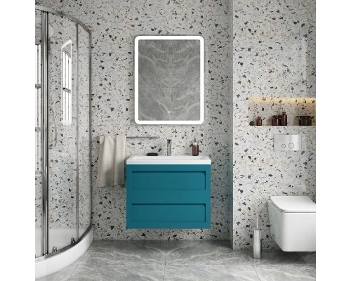 Тумба Turchese Matt 73,6 см Art&Max Platino AM-Platino-750-2C-SO-TM