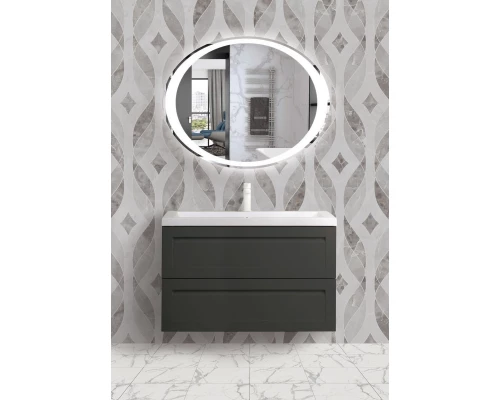 Тумба Grigio Matt 89,8 см Art&Max Platino AM-Platino-900-2C-SO-GM