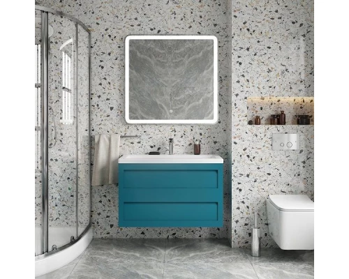 Тумба Turchese Matt 89,8 см Art&Max Platino AM-Platino-900-2C-SO-TM