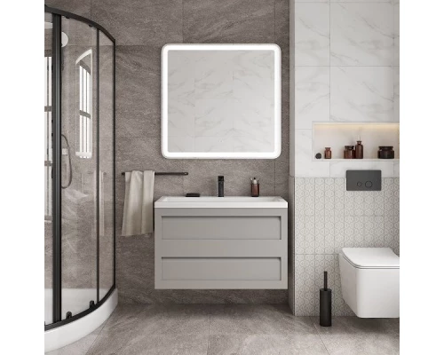 Тумба Grigio Chiaro Matt 99,3 см Art&Max Platino AM-Platino-1000-2C-SO-GCM