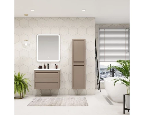 Пенал подвесной Cappuccino Matt L/R Art&Max Platino AM-Platino-1500-2A-SO-CM