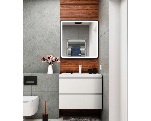 Тумба Bianco Lucido 75 см Art&Max Bianchi AM-Bianchi-750-2C-SO-BL