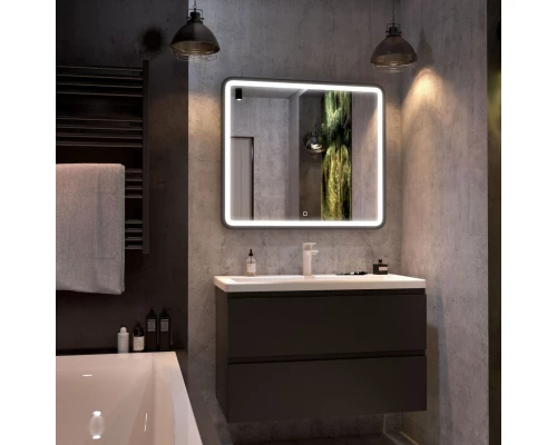 Тумба Grigio Matt 100 см Art&Max Bianchi AM-Bianchi-1000-2C-SO-GM