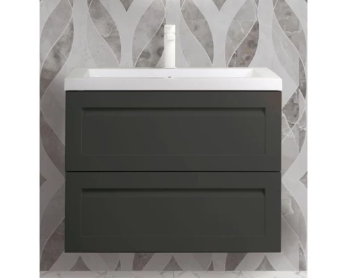 Тумба Grigio Matt 80 см Art&Max Platino AM-Platino-800-2C-SO-GM-Cer