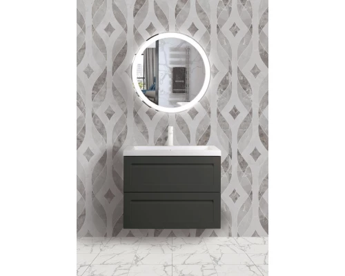 Тумба Grigio Matt 80 см Art&Max Platino AM-Platino-800-2C-SO-GM-Cer