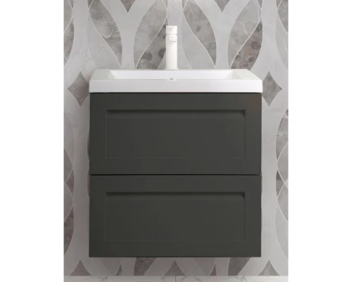 Тумба Grigio Matt 60 см Art&Max Platino AM-Platino-600-2C-SO-GM-Cer