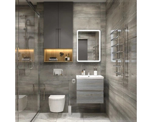 Тумба сосна 57 см Art&Max Techno AM-Techno-600-2C-SO-LW635