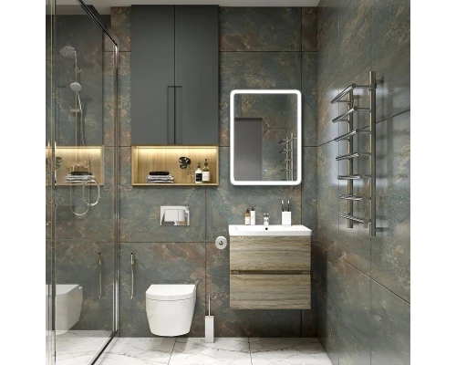 Тумба дуб мелфорд 57 см Art&Max Techno AM-Techno-600-2C-SO-LW823